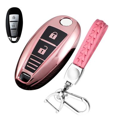 [LETINGFAR] Key Case for Suzuki, Smart Key Case, Key Cover,
