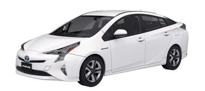 AOSHIMA The Snap Kit Series Toyota Prius Super White 2 Plastic Model 1/32 Color-coded 02-A