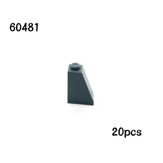 Non-Toxic Moc Compatible 4460 6048 Diy Building Blocks Slope 75° Slope 65°Thick Figure Bricks Educational Creative Toys For Children Gifts
