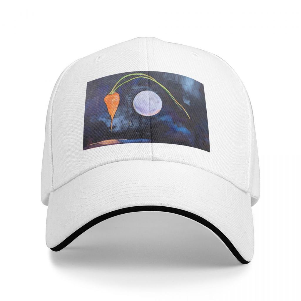 Carrot Over the Moon Baseball Cap hiking hat Anime western Hat Rugby Womens Hats For The Sun Mens
