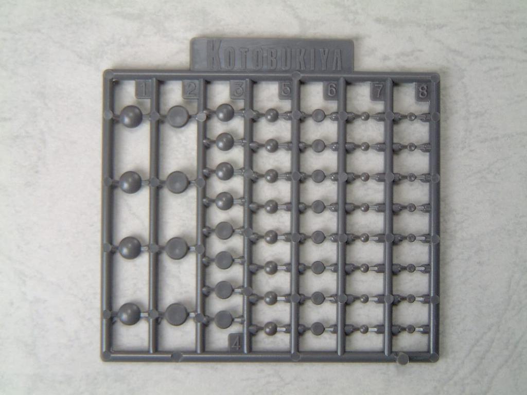 Kotobukiya Modeling Support Goods Plaunit P102 Rivet Plastic Model Molded P102X (KOTOBUKIYA) M.S.G Non-Scale Kit, Color,