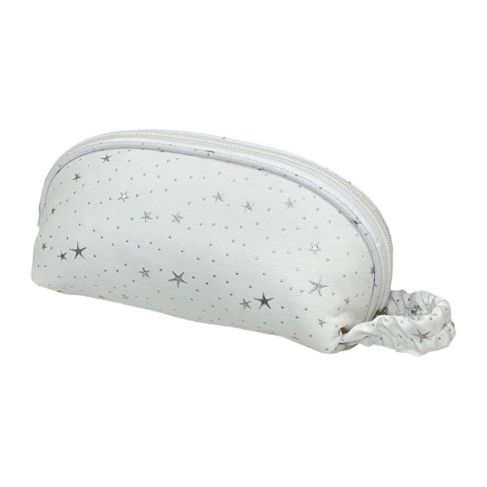 Star Print Pencil Case Shell-shape Pen Bag New Pencil Pouch  School Office белый