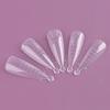 Poly-Extension Gel Dual Nail Form Builder Nail Gel Nail Molds Oval False Nail Tips for Gel Manicure Nail Art Designs