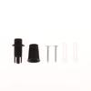 1 Set Nordic Half Teeth Lampshade Base Vintage E27 Hanging Lamp Holders With 0.8/1/1.2/1.5M Cable Ceiling Lamp Holder Socket