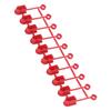 30Pcs Drone Lithium Battery Terminal Covers Waterproof Dustproof Lithium Battery Plug Protective Case for XT60 Plug