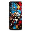 Colors Vintage Motorcycle Painted Phone Case for Samsung Galaxy A73 A55 A53 A51 A35 A33 A32 A25 A23 A22 A15 A13 A17 A07 Soft TPU