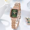 Rose Goud Stalen Band Horloge Dames Mode Casual Diamant-Belegd Waterdicht Kwarts Dames Horloge