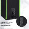 PlayVital Nylon Dust Cover for Xbox Series X Console Soft and Clean Lined Dust Waterproof Cover Sleeve for Xbox Series X Console or Green (Vertical