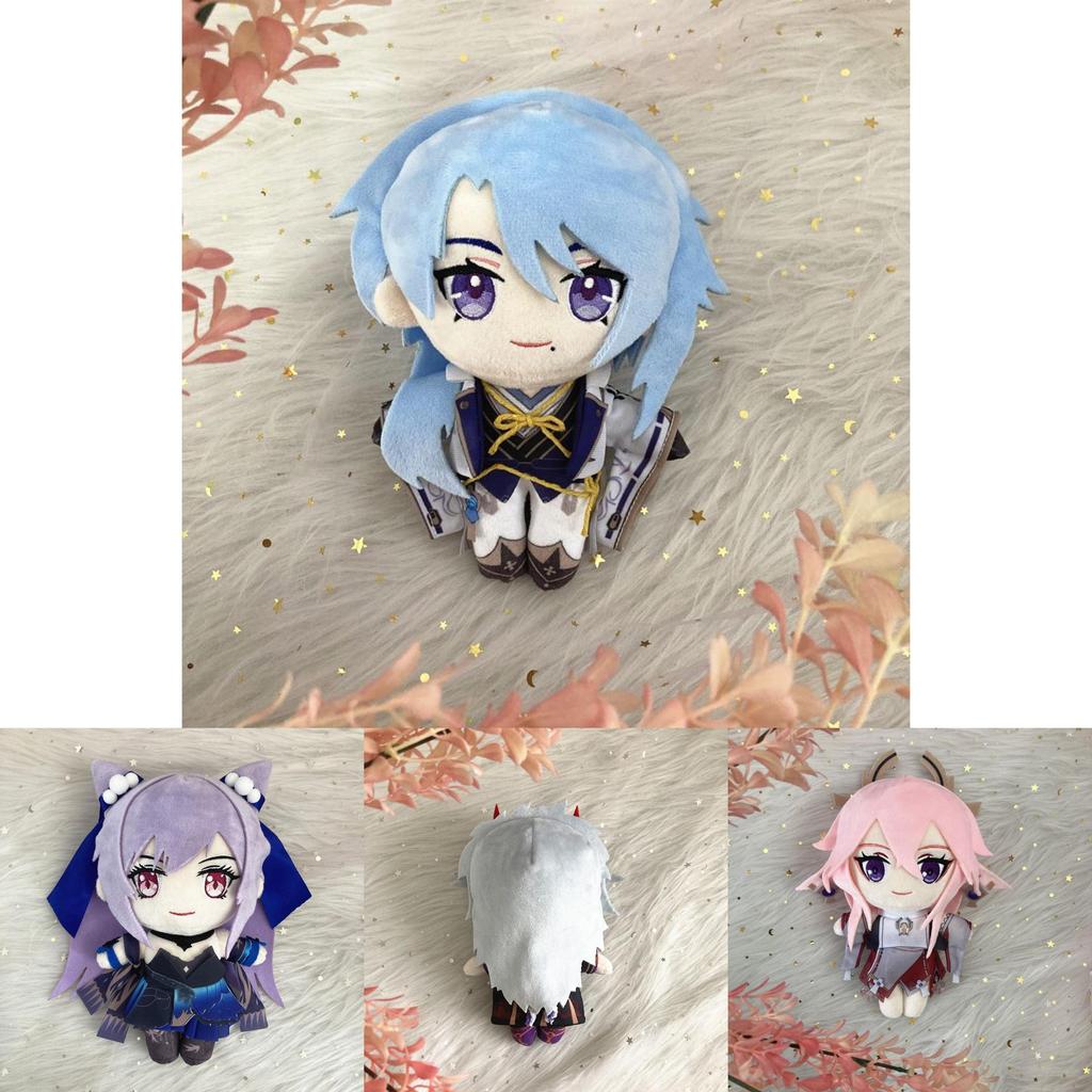 Super Soft Genshin Impact Plush Toy Scaramouche Gorou Thoma Yae Miko Characters