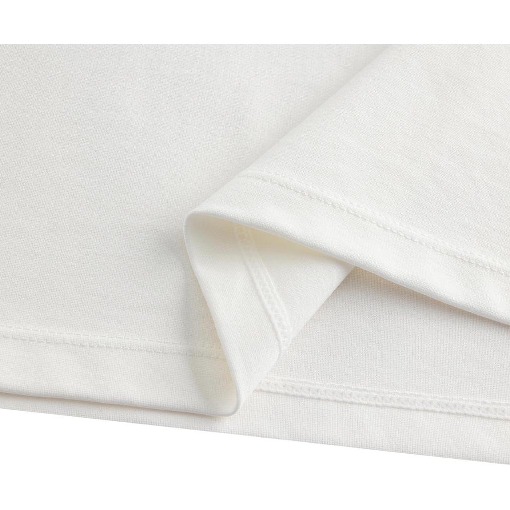Anta Comfortable T-Shirt Versatile Short Sleeve Knitted Top Men tops Paper-White 152537112P-1
