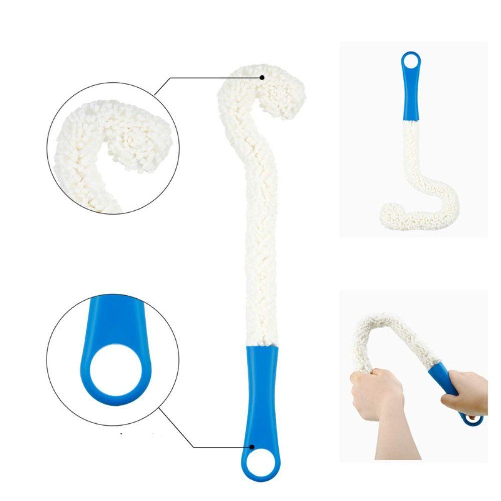 Flexible Household Cup Brush Soft Foam Water Cup Cleaning Brush New Cup Cleaning Sponge Kitchen