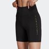 Adidas X Karlie Kloss Collaboration Aeroready Tight Moisture-Wicking Soft Training Shorts Women shorts Black GH6846