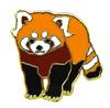 B2180807 Épingle Amis des Animaux Panda Roux