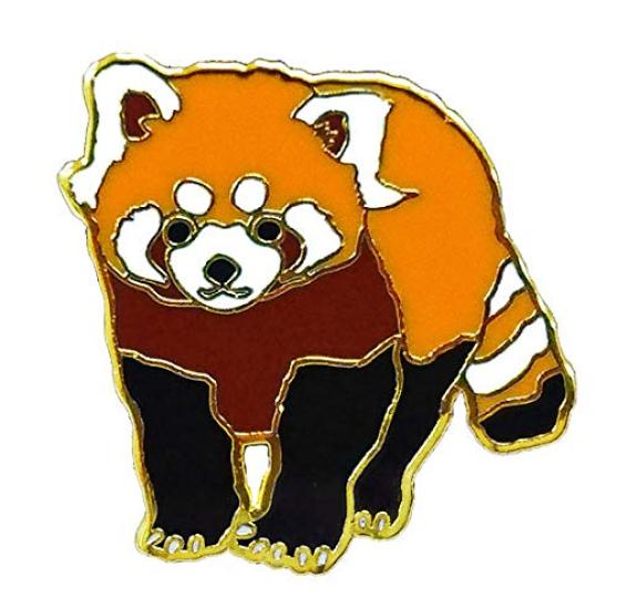 B2180807 Животные Друзья Значок Красная панда