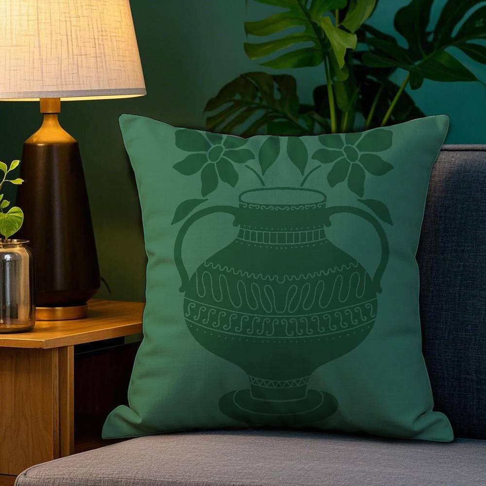 Home Decor Colorful Floral & Geometric Pillow Covers Pattern Cushion Cover Suitable for Sofa Bedroom Car Pillow Cover