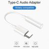 1/5pcs USB Type C To 3.5mm Aux Adapter Cable Type-c 3.5 Jack Audio Cable For Xiaomi Redmi Poco Huawei 3.5 Earphones OTG Connetor