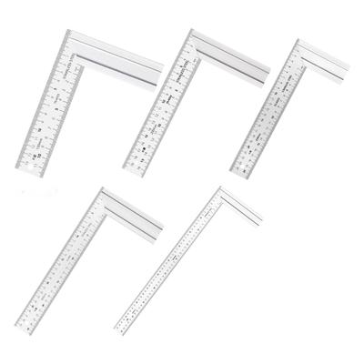 Hochpräzise Holzbearbeitung Aluminiumlegierung Winkelmesser Doppeltes Messsystem Geeignet für professionellen und Heimwerkergebrauch