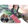 Multifunctional Aluminum Camping Knife Carabiner Keychain Clip with Bottle Opener for Outdoor Activities