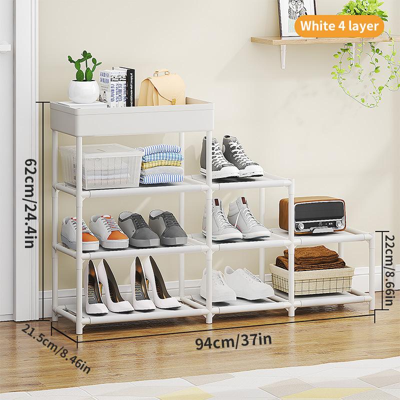 Diy Trapezoidal Shoe Rack Storage Rack Storage Rack Any Combination Of Multifunctional Storage Rack Shoe Cabinet Assembly Shoes