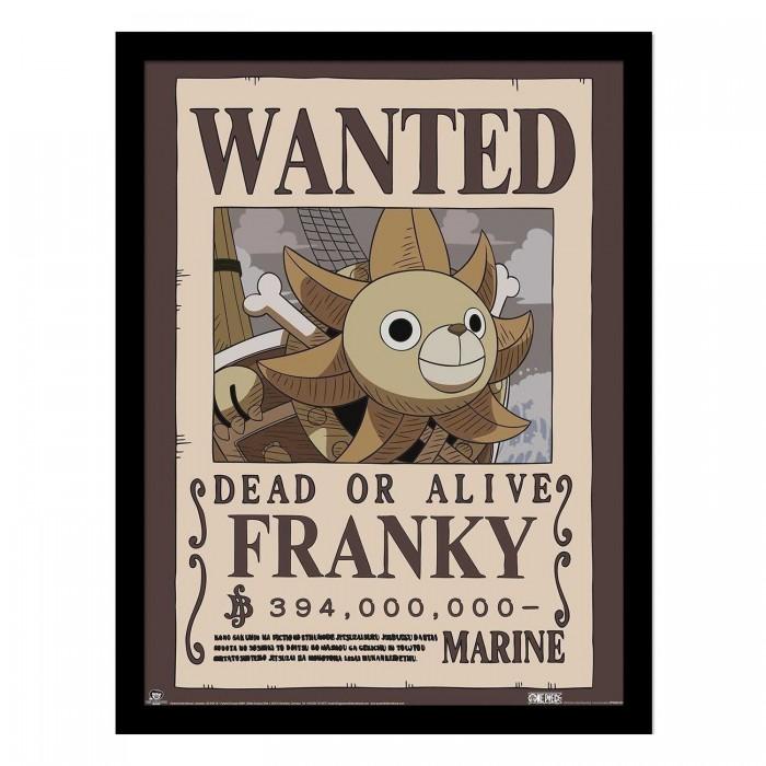 One Piece Wanted Franky Framed Poster