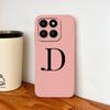 For Honor X7d X9d X70 5G Case Simple Heart Letters Soft Liquid Silicone Phone Bumper For Honor X 7d X 9D X 70 Protective Cover