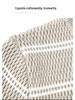 Men's Striped Knitwear: 2025 Autumn/Winter Collection - Stretchy, Thick, Versatile, Casual Round Neck Base Layer