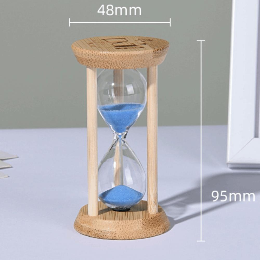 Productivity Tool Wooden Frame Sand Timer 5 Minute Vintage Style Sand Hourglass 3 Minute Sand Clock Office Decor