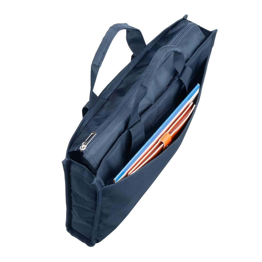 Sanwa Supply Casual PC Bag Inch Wide Navy 15.6 BAG-CA13NV