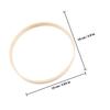 8Pcs Bamboo Rings for DIY Macrame Crafts Dream Catcher Wreath Hoops Supplies Bamboo Rings Wreath Hoops Macrame Supplies
