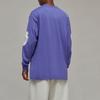 Y-3 SS23 Brush Pattern Crew Neck Long Sleeve T-Shirt Men Tops Light-Purple IA3113
