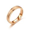Stainless Steel Double/Single Row Diamond Minimalist Couple Rings - Cartier Style