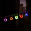 3Pcs/5Pcs Waterproof LED Tent String Rope Guard Hanging Lights Camping Accessories Mini Flashlight Outdoor Safety Warning Rope Light Bicycle Lamp