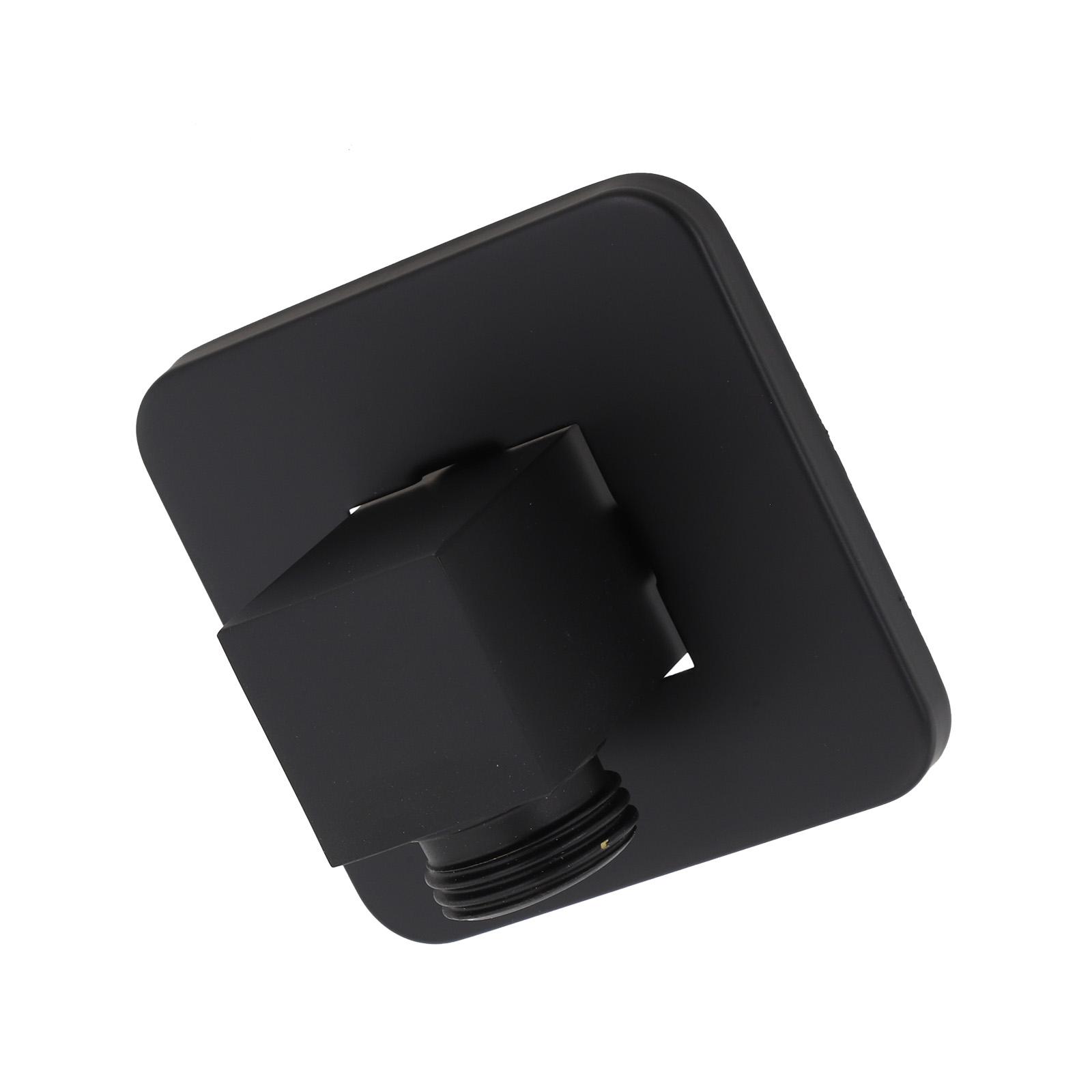 

Sleek Black Finish on this Brass Shower Hose Connection Elbow Makes it an Addition to Any Modern Bathroom Setup China Mainland