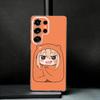 Anime Doma U-Umaru Phone Case For Samsung S25,S24,S21,S22,S23,S30,Ultra,S20,Plus,Fe,Note,10,9,5G Transparent Cover