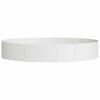 Plant Ring White 120 X 120 X 20 Cm Cold Rolled Steel