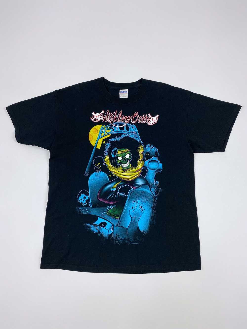Mötley Crüe Dr Feelgood Asylum Zombie Graphic Black Unisex Tshirt S-5XL WA0267 XXXXL