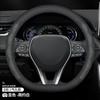 Ultra-Thin Breathable Steering Wheel Cover Universal Fit 38cm Diameter Sport Style Car Interior Accessory
