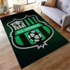 U.S. Sassuolo Soccer Emblem suitable as a non-slip mat for the living room or bedroom sofa