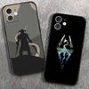 Single Player Game S-Scroll V S-Skyrim Phone Case For IPhone 17 Air 16 15 14 13 Pro Max 11 12 Black Silicone Cover