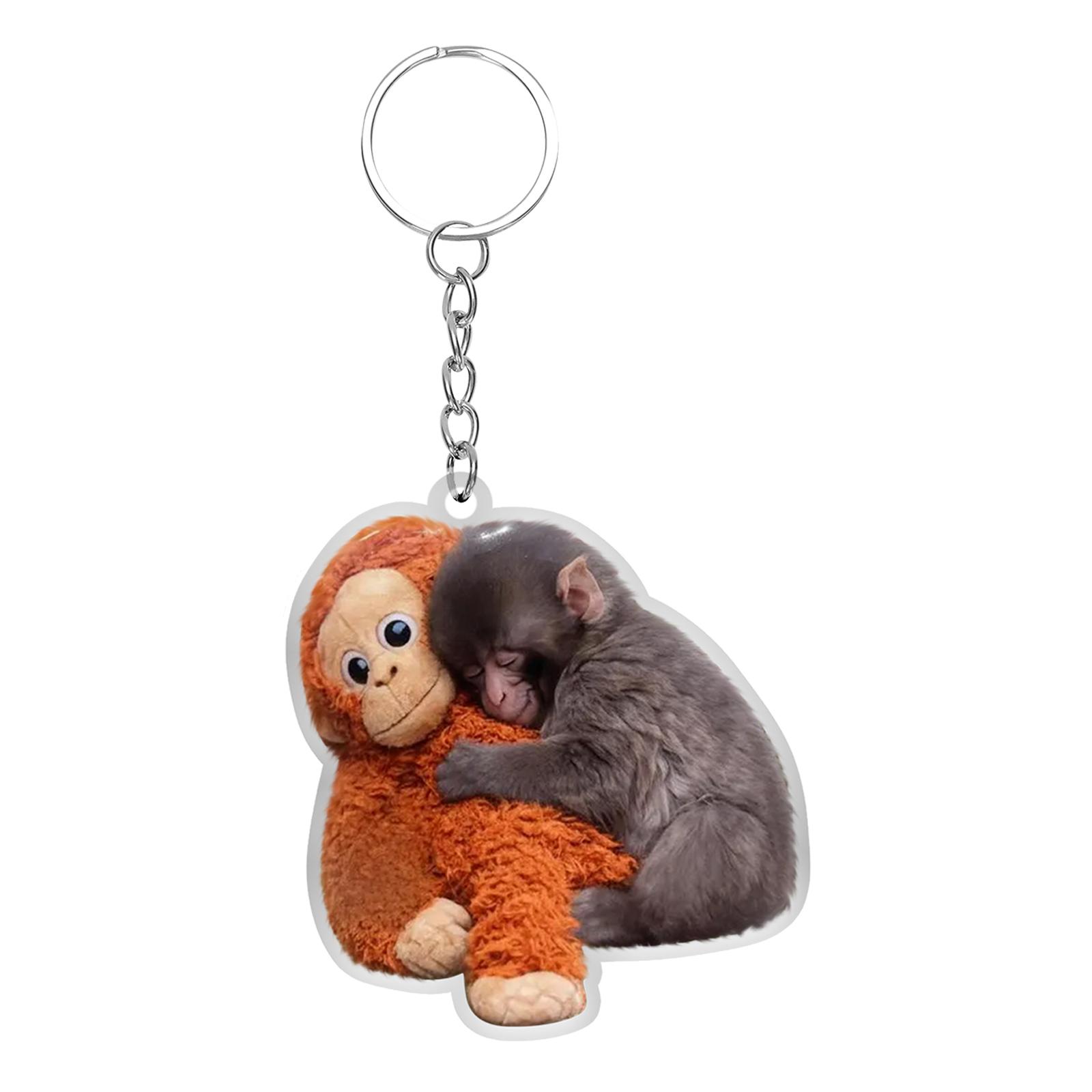 

2D Cute Tigers Keychain,Cute Anime Character Keychains,Can Be Used For Backpacks, Wallets, Car Keys One Size