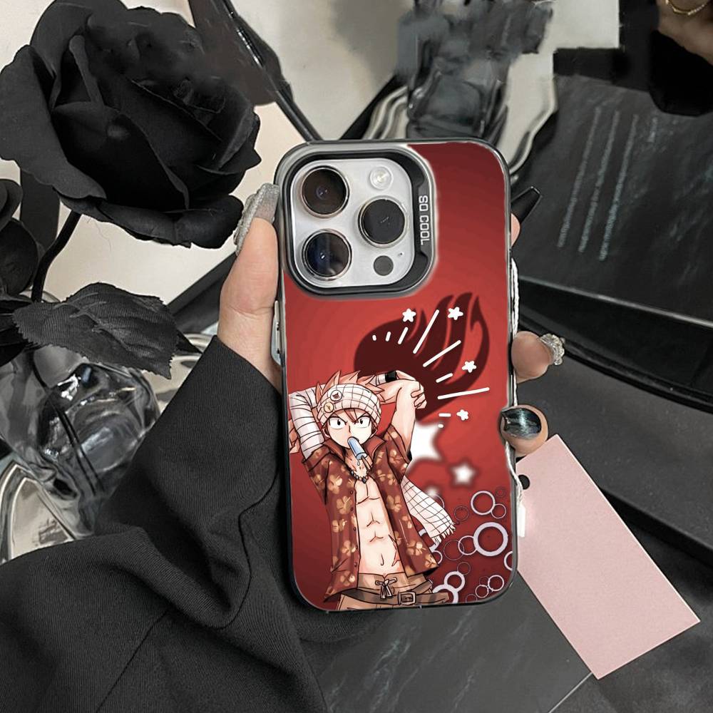 ANIME F-FAIRY TAIL Phone Case For IPhone 16 17 15 14 12 13 Pro Max Black Color Shockproof Cover
