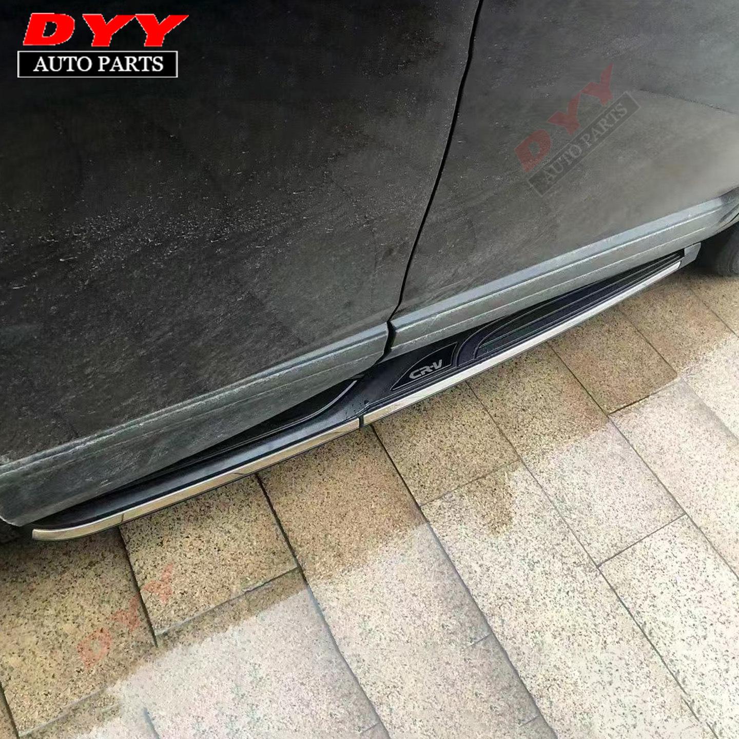 

Compatible Running Boards for 2017-2026 Honda CR-V: Side Steps & Dedicated Foot Pedal Accessories for New & Old Models