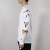 Air Jordan Sport Casual Print Crew Neck Long Sleeve Sweatshirt Men Tops White CD5872-100