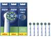 Oral-B | Replacement Toothbrush Heads | EB50RX-6 Cross Action Pro | Heads | For Adults | 6 Brush Heads Included | White