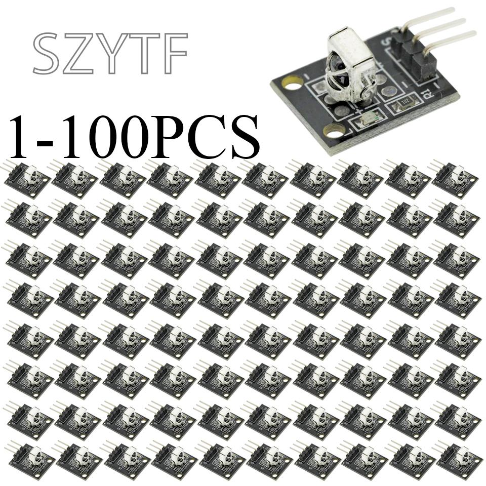 1-100PCS 3Pin KY-022 TL1838 VS1838B 1838 Universal IR Infrared Sensor Receiver Module Diy Starter Kit