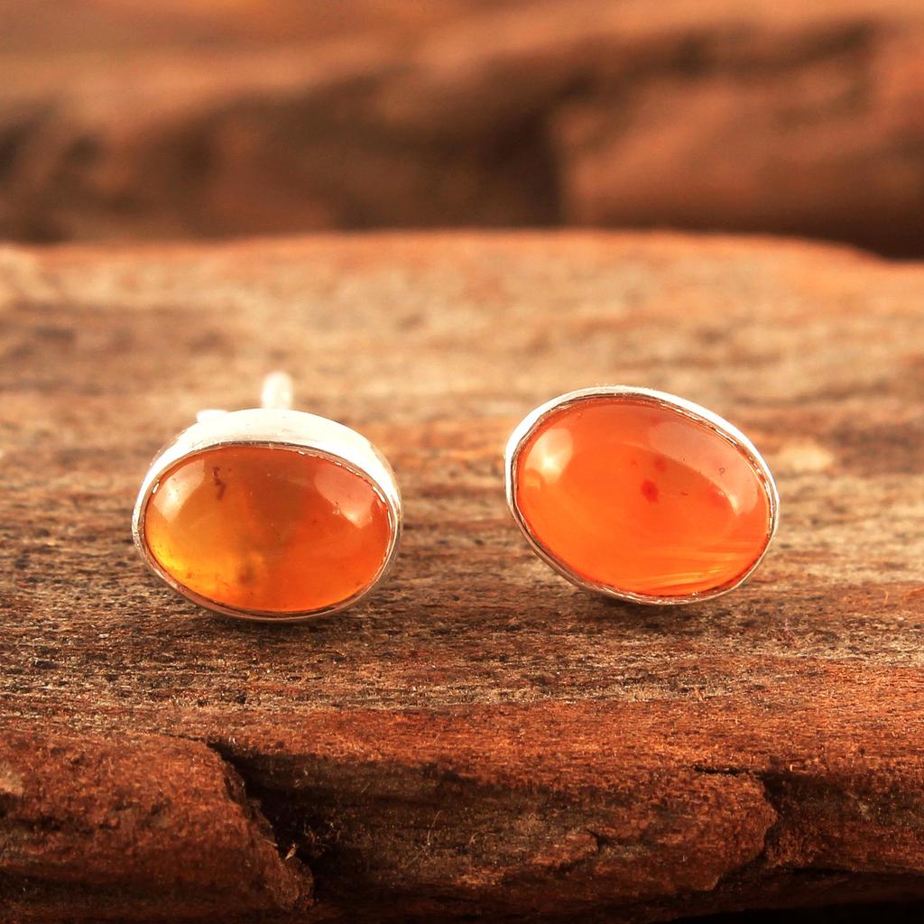 Karneolio ametisto Mėnulio akmens granato labradorito auskarai 925 sterlingų sidabro rankų darbo papuošalai