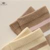 Cotton Women's Mid-calf Socks Girls Ladies' Parallel Bar Striped Casual Sports Socks