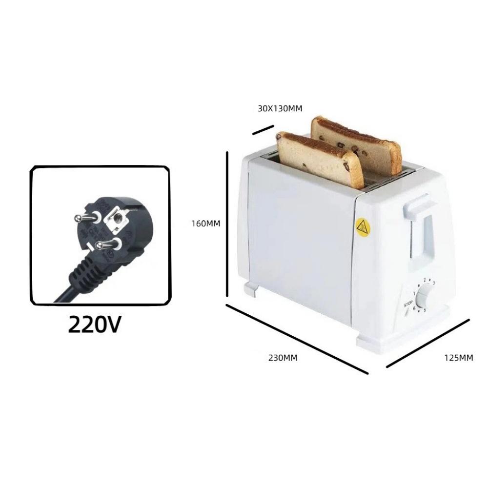 Tostapane impastatrice-BH002A Standard europeo bianco