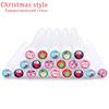 NEW Leopard Style Reusable Eyebrow Brush Tube Eyelash Extension Applicator Disposable Mascara Wand Diamond Eyelash Brush Tube