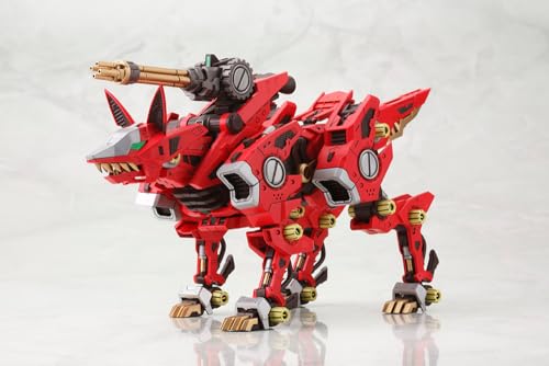 Kotobukiya HMM ZOIDS RZ-046 Firefox Marking Plus Ver. 1/72 Scale Plastic Model Kit, Approximately 240mm Long